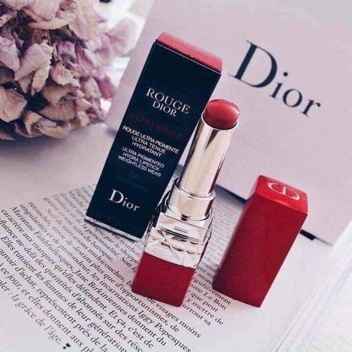 Giảm giá Son Dior Ultra Rouge màu 641 đỏ đất tester BeeCost #28 Giảm giá Son Dior Ultra Rouge màu 641 đỏ đất tester BeeCost