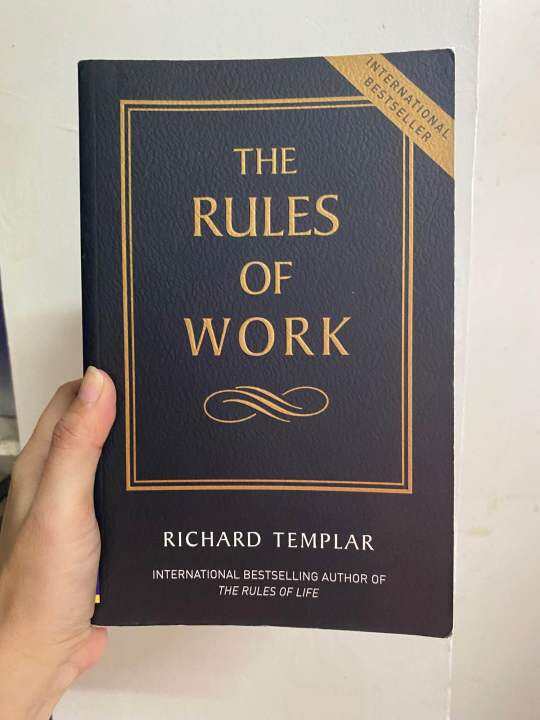 Preloved Authentic Rules of Work by Richard Templar Lazada PH