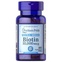 Puritan ‘s Pride Biotin 10000 mg 100 softgels พร้อมส่ง??ของแท้ EXP10/25