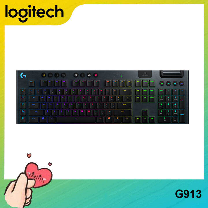 [Ready to Ship] Logitech G913 LIGHTSPEED Wireless RGB Mechanical Gaming