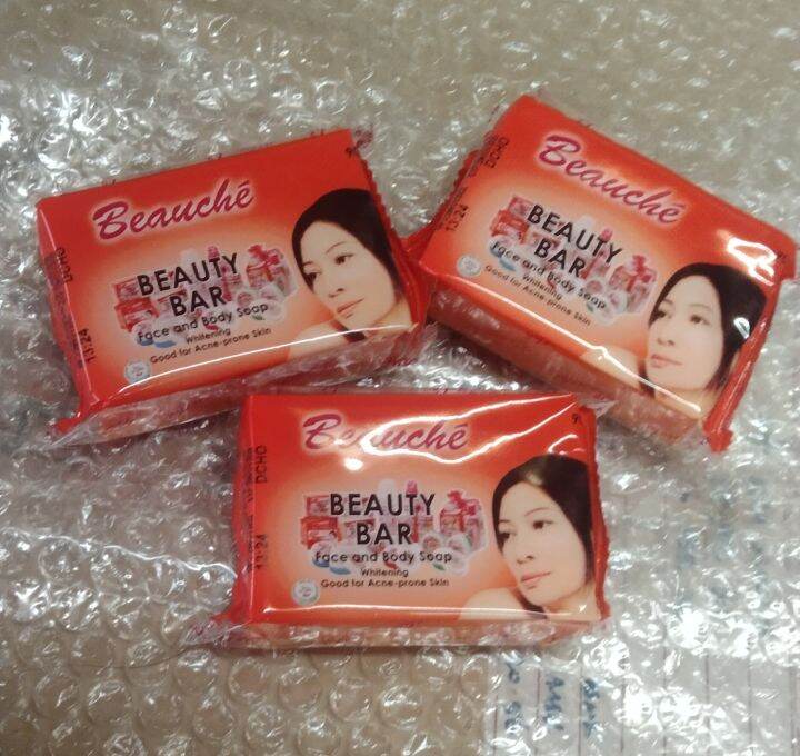 BEAUCHE BEAUTY BAR face and body soap 90g. Lazada PH