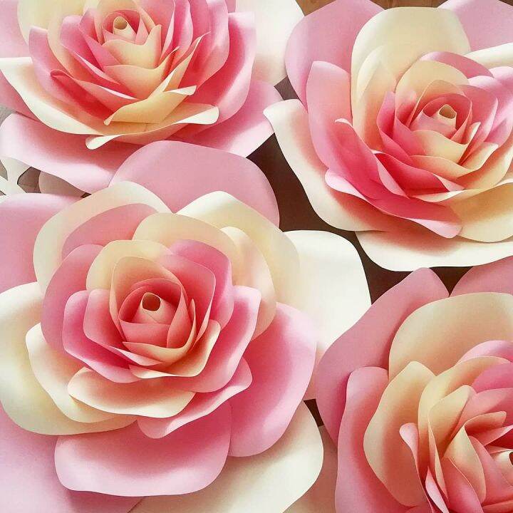 Mixed colour Paper Flower Decoration/ Party Backdrop Decor /Wedding