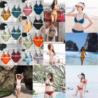 Triangle bikini set ทูพีชบรา3เหลี่ยมฟองนุ่ม