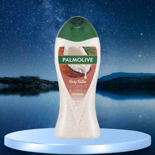 Sữa Tắm Kết Hợp Tẩy Tế Bào Chết Palmolive Body Butter Coconut Scrub