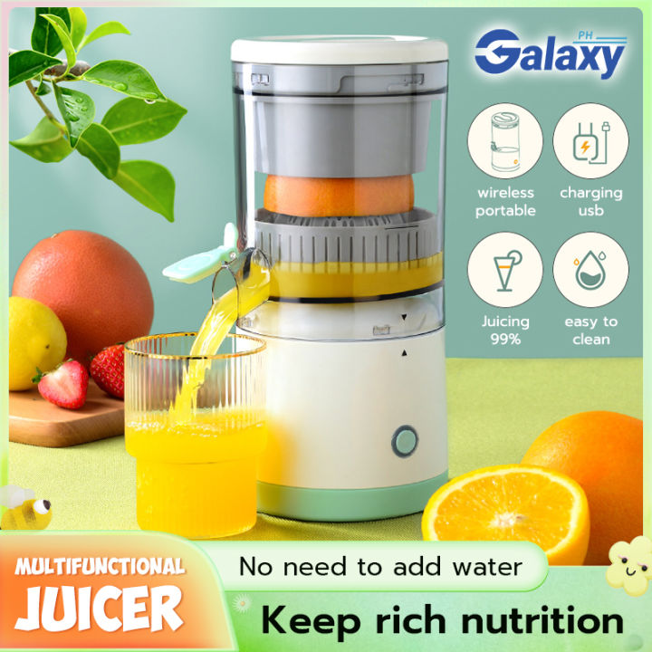 Wireless Portable Electric Juicer 45W Juice Separation USB Rechargeable  Multifunctional Household Juice Machine Mini Juicer Cup