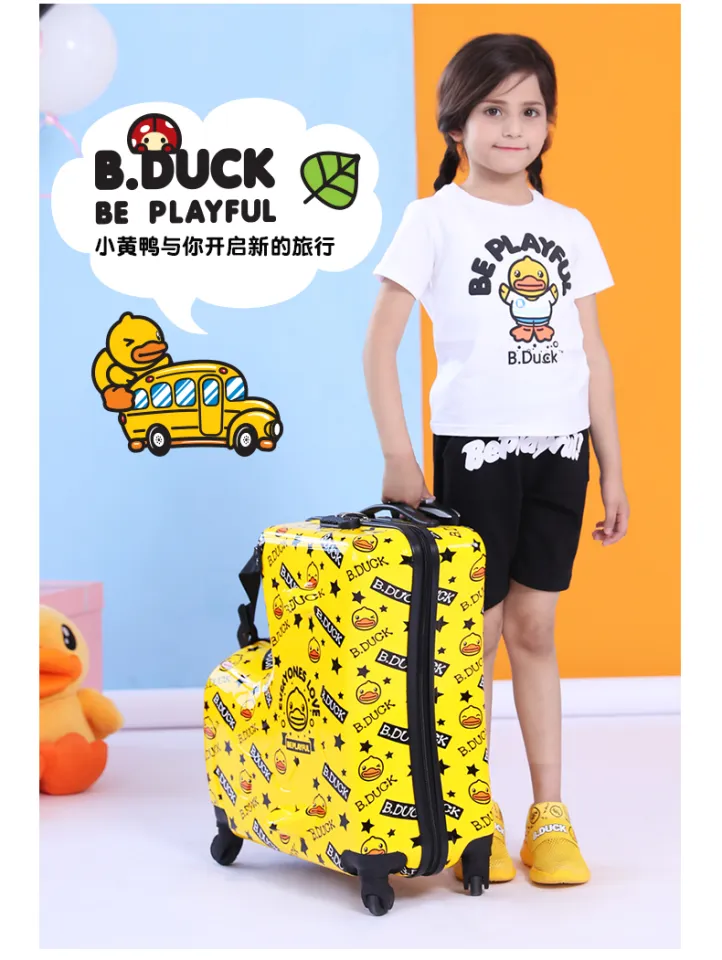 2019 new B.Duck Surprised Little Yellow Duck,Fashionable and lovely  luggage,24inch-aoweila–Official website