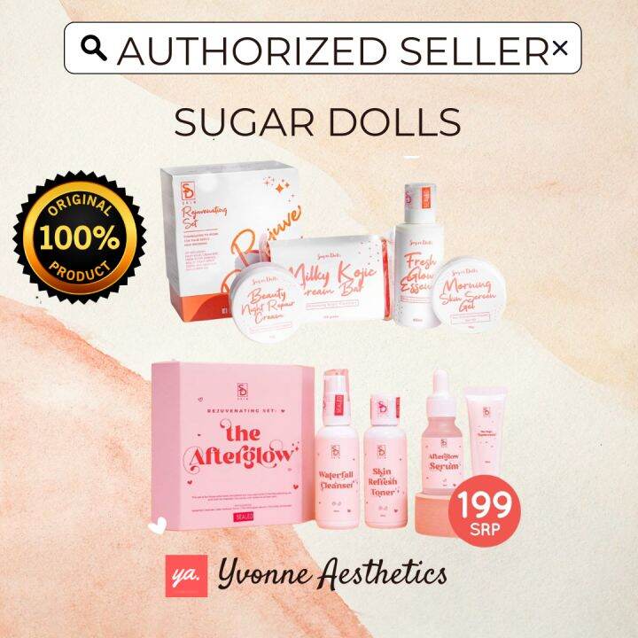 Sugar Dolls Rejuvenating Set/AfterGlow Set Lazada PH