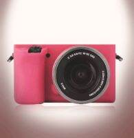 เคสกล้อง Soft Silicone Camera case A6000 (ROSE) (0883)