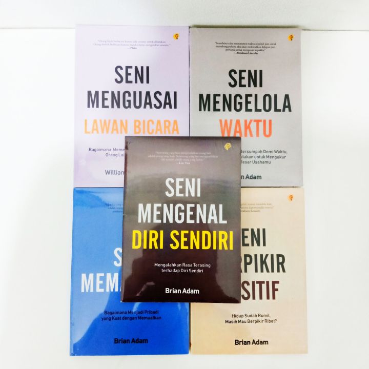 Buku Paket 5 Seni Mengelola Waktu Seni Menguasai Lawan Bicara Seni Memaafkan Seni