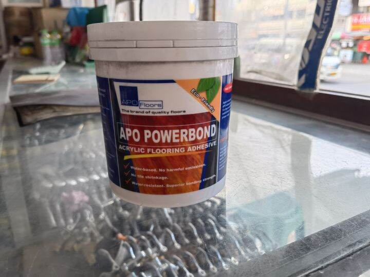 APO Powerbond acrylic flooring adhesive sold one LT Lazada PH