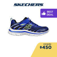 Skechers สเก็ตเชอร์ส รองเท้าเด็กผู้ชาย Boys Nitrate Zulvox Shoes - 403900L-RYBK Machine Washable