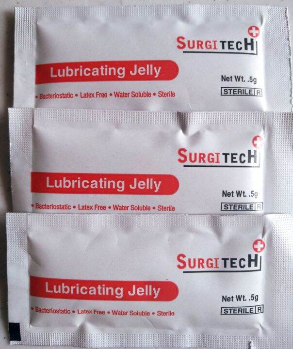 Lubricating Jelly 5g Sachet ( per piece ) Lazada PH