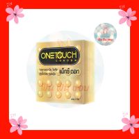 Onetouch แม็กซ์ดอท ถุงยางอนามัย 1 กล่อง 3 ชิ้นถุงยางวันทัช