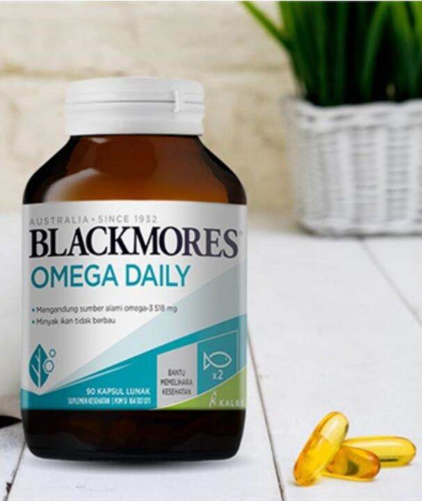 blackmores Omega Daily 90 kapsul Lazada Indonesia