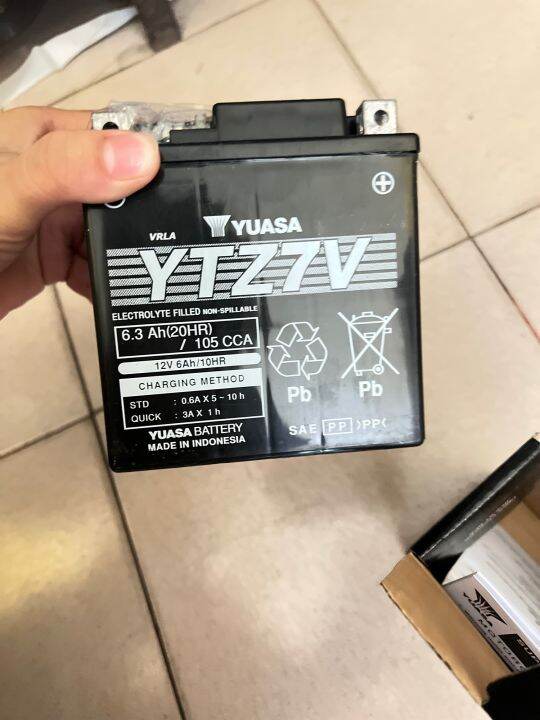 NMAX YTZ7V YUASA BATTERY NMAX,AEROX,TRICITY Lazada PH