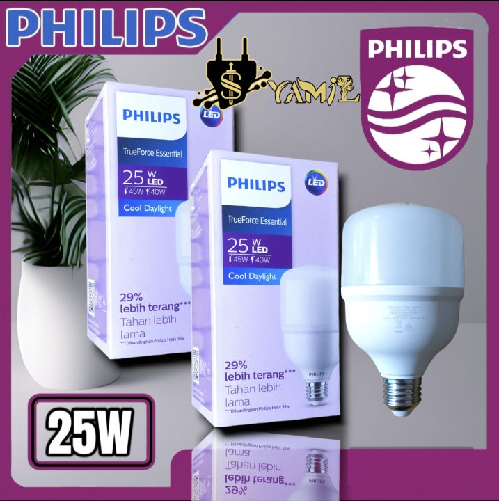 Lampu Led Philips Essential Tforce Watt Lazada Indonesia