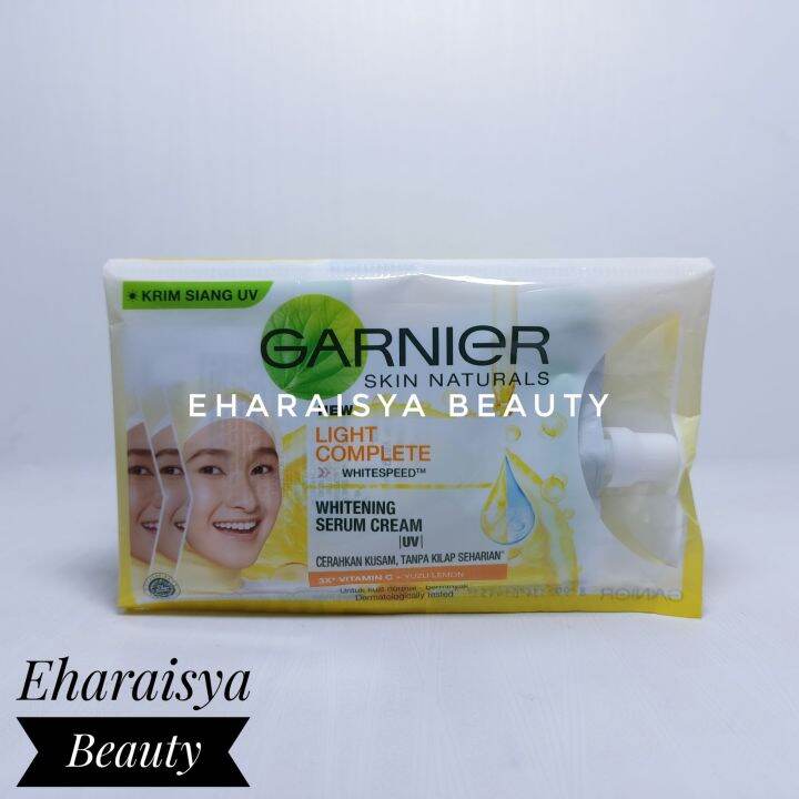 CREAM GARNIER KUNING SACHET isi 7ml Lazada Indonesia