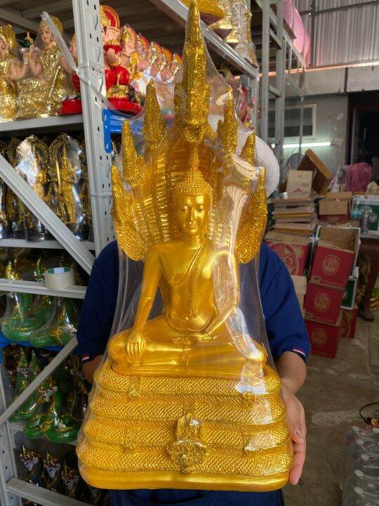 พระนาคปรก-พระประจำวันเสาร์-กว้าง12นิ้ว-สูง21นิ้ว