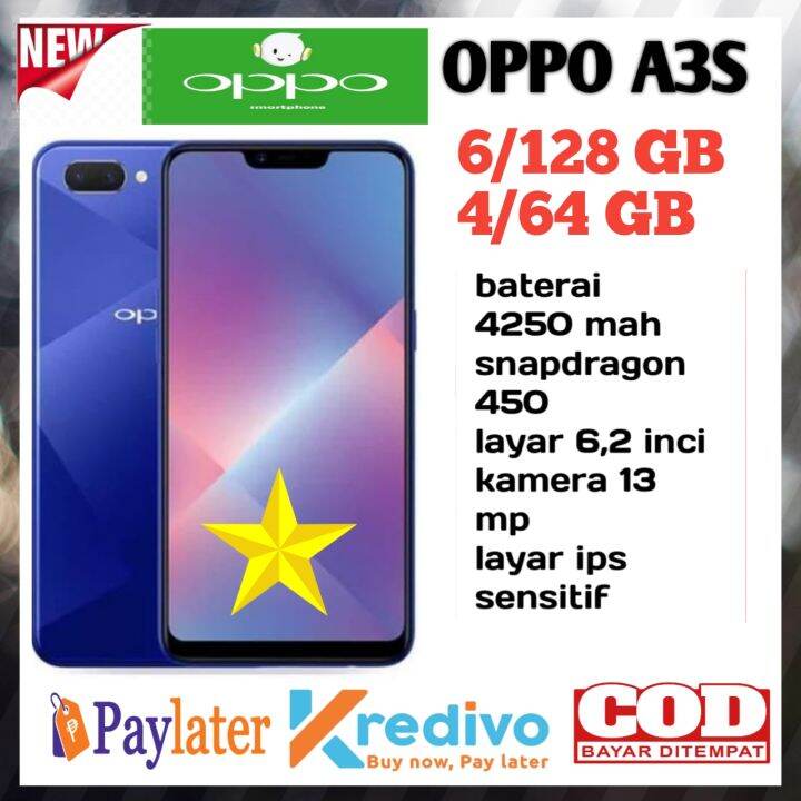 hp oppo a3s ram berapa