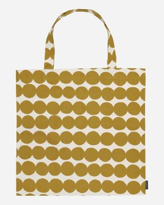 [Japan exclusive limited] Marimekko tote bag mastard dot ลายจุดสี mastard