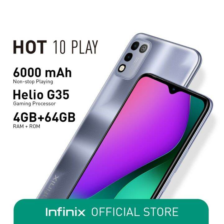 infinix hot 10 play inches