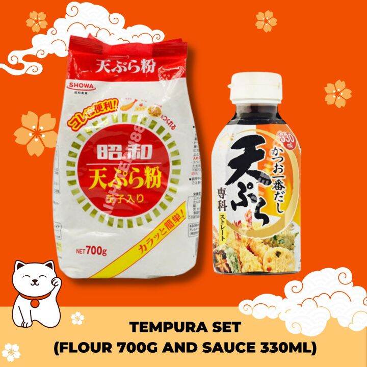 Japan Tempura Set (Flour 700g and Sauce 330ml ) Lazada PH