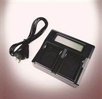 EN-EL14 Dual Digital Battery Charger with LCD Screen Compatible with Nikon (0814)