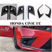 เพลทครอบไฟตัดหมอก(Honda Civic FE 2021-ปัจจุบัน)เบ้าไฟตัดหมอก คิ้วกันชนหน้า คิ้วไฟตัดหมอก