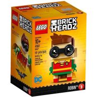 LEGO (กล่องมีตำหนิเล็กน้อย) BrickHeadz 41587 Robin ของแท้