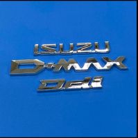 โลโก้* ISUZU D-MAX Ddi , ติดท้ายกระบะ ISUZU   D-max 2012-2019 ราคาต่อชุด ( มี 3 ชิ้น