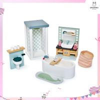 เฟอร์นิเจอร์ชุดห้องน้ำตุ๊กตาหลากหลายชิ้น แบรนด์ Tender Leaf Toys Dolls - House Bathroom Furniture