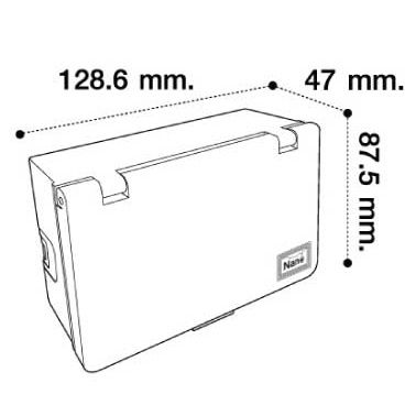 nano-กล่องครอบสวิตช์ปลั๊กไฟ-nano-405-ฝาทึบ-nano-405c-ฝาใส