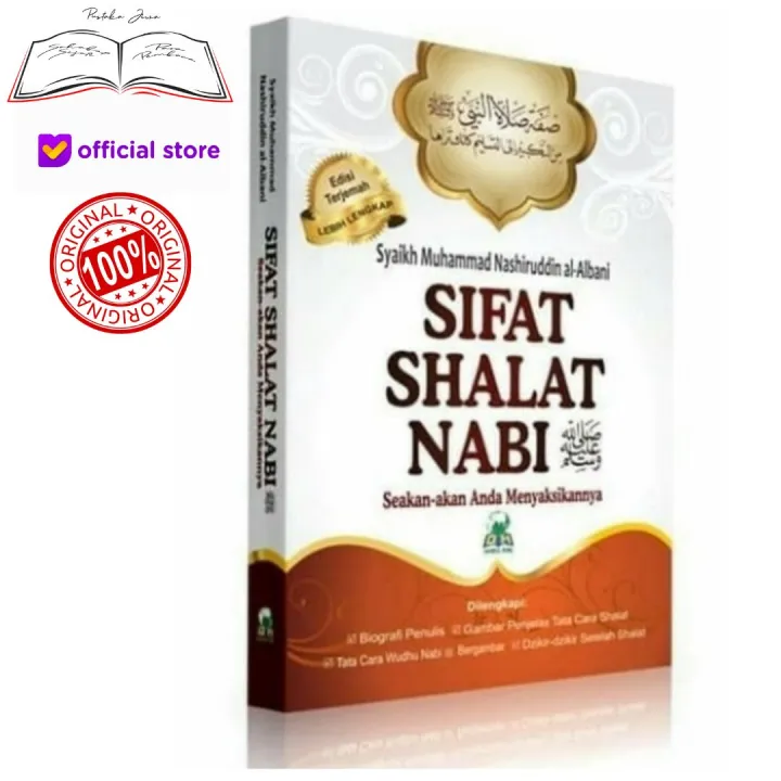 Buku Sifat Shalat Nabi Seakan Akan Anda Menyaksikannya Disertai Gambar ...