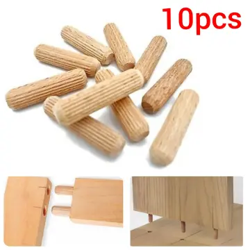 50Pcs Wooden Dowel Rods Unfinished Wood Dowels, Solid Hardwood Sticks For  Crafting, Macrame, DIY & More, Sanded Smooth