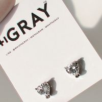 WHATAGRAY Heart Earrings