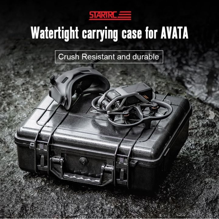 startrc-กระเป๋าแข็ง-กันน้ำ-สำหรับ-dji-avata-accessories-storage-case-portable-suitcase-dji-goggles-2-v2-glasses-waterproof-case-explosion-proof-hard-carrying-box