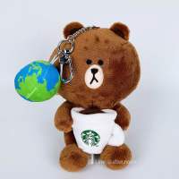 ? [พร้อมส่ง] ตุ๊กตาพวงกุญแจ Line Friends 2022 collection / Starbucks แท้?‼️