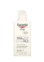 Wash &amp; Shampoo Baby 400ml สบู่และยาสระผมสำหรับเด็ก Eucerin