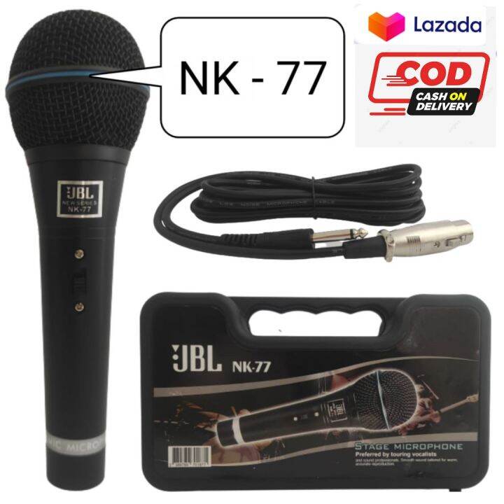 mic JBL NK77 Microphone karaoke suara jernih Lazada Indonesia