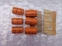 Capacitor 220uF 35V ELNA 125C สีส้ม ขนาด15x10mm. วงจรอิเล็คทรอนิกส์ กรอง เรียงกระแส แหล่งจ่ายไฟ คาปาร์ซิสเตอร์ อย่างดีของใหม่แกะกล่องของแท้