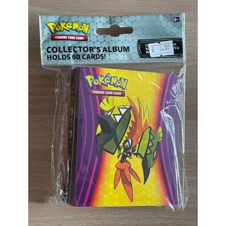 Pokemon Collector’s Album holds 60 cards Lazada PH