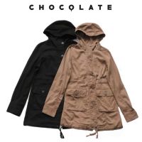 เสื้อคลุม เสื้อทหาร เสื้อคลุมแนวทหาร utility jacket ?แบรนด์✨CHOCOLATE USA✨ （JK595)