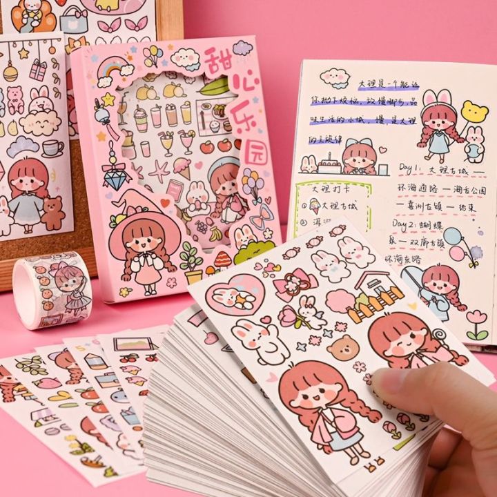 Set 20 tấm sticker cute hình dán xinh xắn  Shopee Việt Nam