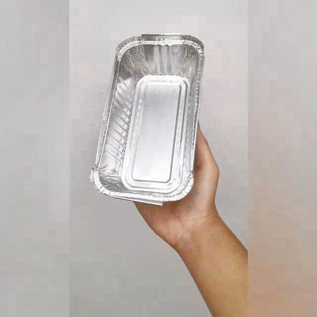 TOVELENT With Plastic Lid Aluminum Loaf Pan 10PCS Foil Tray Wholesale