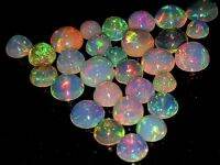 5 มม. โอปอลเอธิโอเปียประกาย 1 ชิ้น 5mm sparkling Ethiopia opal 1 piece