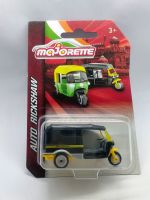 รถเหล็ก Majorette AUTO RICKSHAW ดำ-เหลือง (lz14)