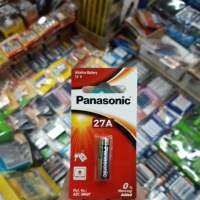 ถ่าน Panasonic Alkaline 27A 12V สีแดง จำนวน 1ก้อน ของแท้บริษัท แพคเกจภาษาไทย