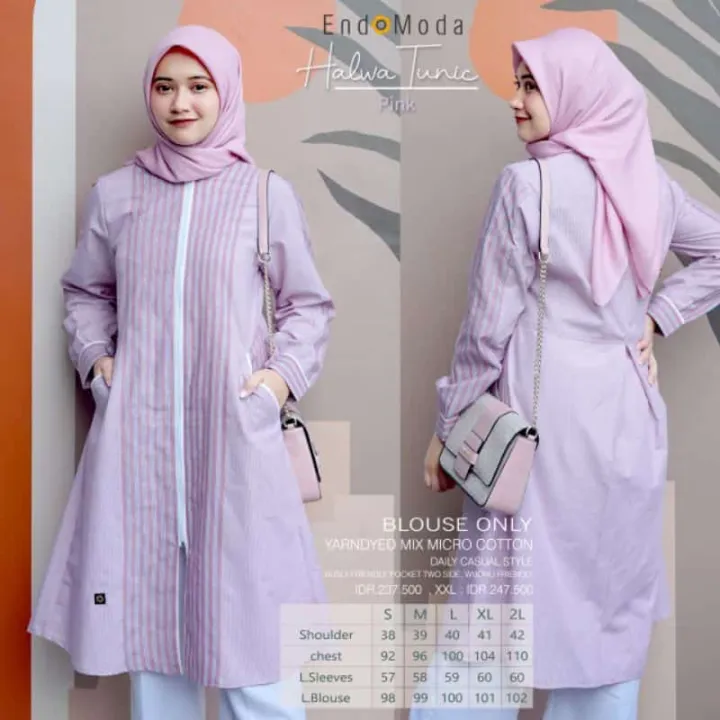 halwa tunic by endomoda terbaru 2022 | Lazada Indonesia