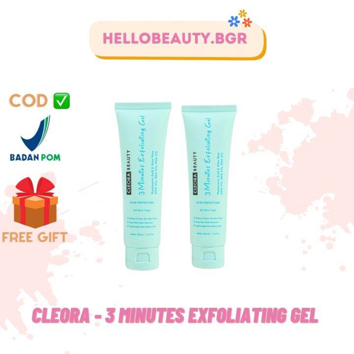 Cleora 3 Minutes Exfoliating Gel Lazada Indonesia
