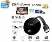 Mirascreen G7 PLUS 4K HDMI WiFi ไร้สาย 5G TV Stick สำหรับ Google Chromecast Miracast TV dongle สำหรับ iOS Android